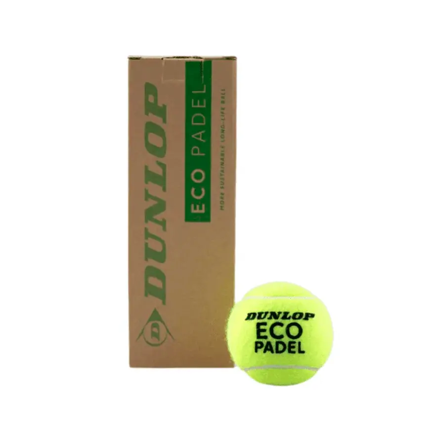 Мячи для падел Dunlop Eco Padel 72 мяча (24 по 3)​