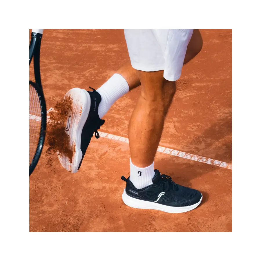 Теннисные кроссовки Robin Soderling Legacy V.1 Clay Court Black/White