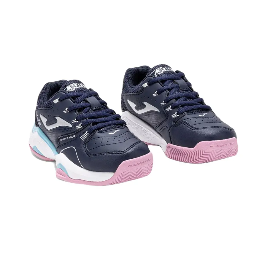 Детские теннисные кроссовки Joma Master 1000 2533 Dark Blue/Pink