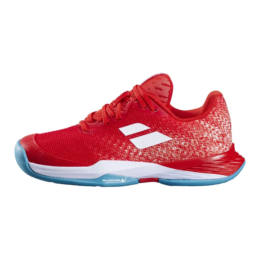 Детские теннисные кроссовки Babolat Jet Mach 3 All Court Fiesta Red