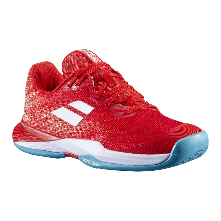 Детские теннисные кроссовки Babolat Jet Mach 3 All Court Fiesta Red