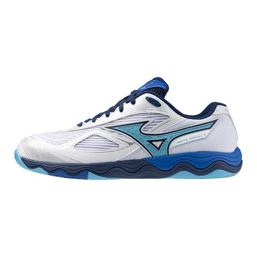 Кроссовки Mizuno Wave Medal 7 White/Mugen Blue/Estate Blue