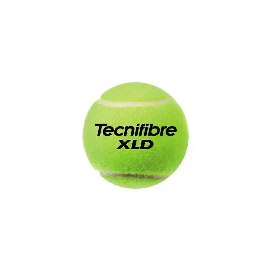 Теннисные мячи Tecnifibre XLD Yellow 72 мяча (пакет)