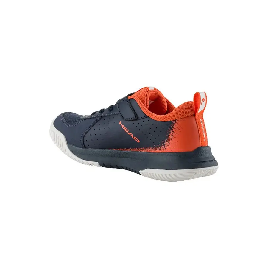 Детские теннисные кроссовки Head Sprint Velcro 4.0 Dark Blue/Red