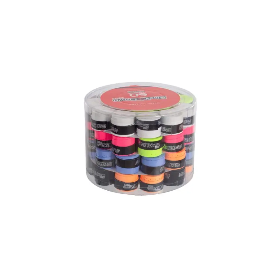 Намотка Black Crown Pro Perforated Mixed Colors 60 штук