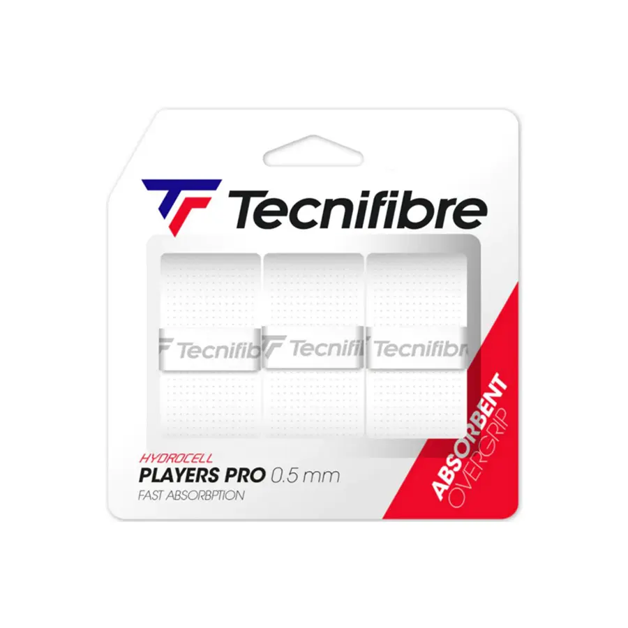 Намотка Tecnifibre Pro Players White 3 штуки