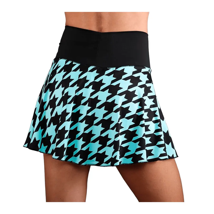 Юбка Endless Lux II Houndstooth Aqua