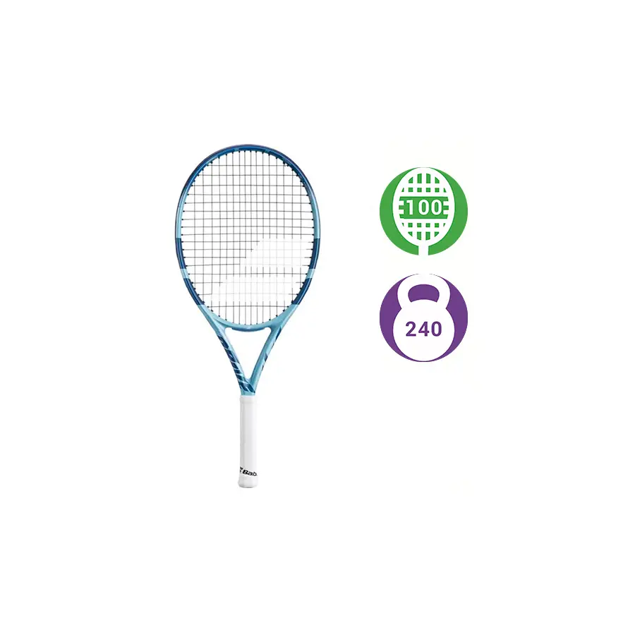 Детская теннисная ракетка Babolat Pure Drive Junior 25 Light Blue (2025)