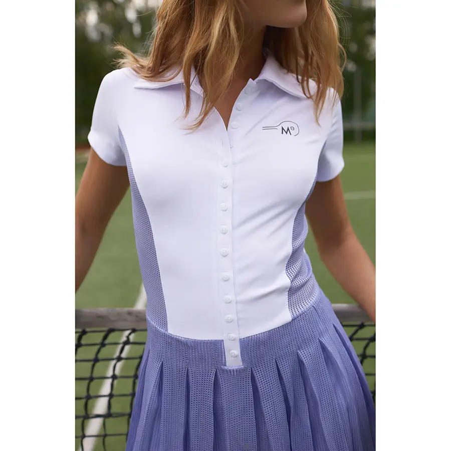 Платье-комбинезон Madaia Sport Chic White/Lavender