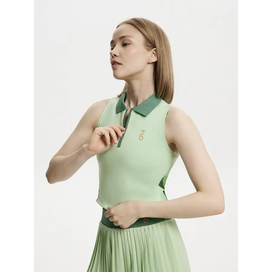 Топ женский 7/6 Kris Top Green Blossom