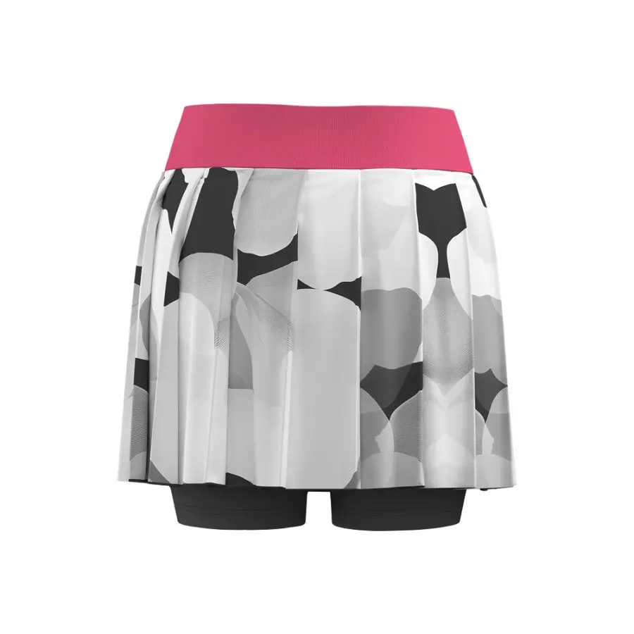 Юбка женская 7/6 Nata Grey Blossom/Pink