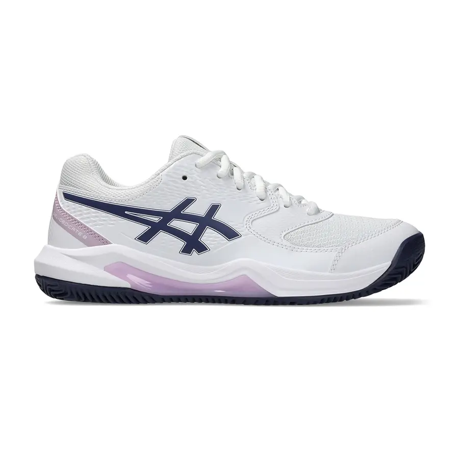 Теннисные кроссовки Asics Gel-Dedicate 8 Clay White/Indigo Fog