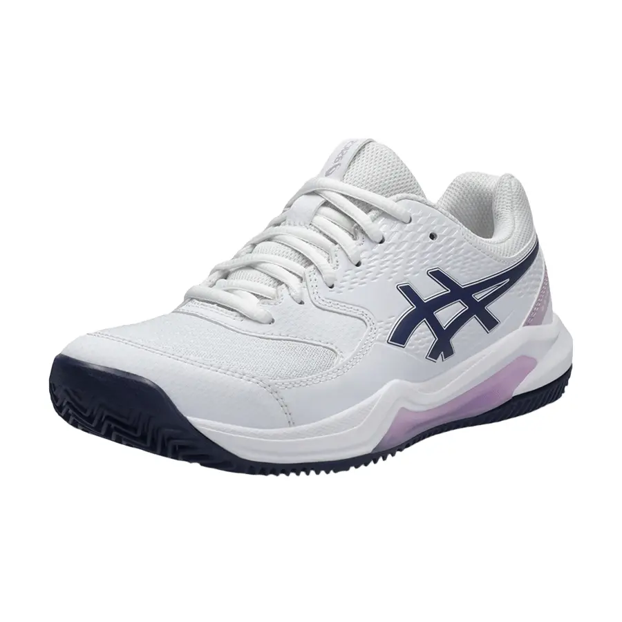 Теннисные кроссовки Asics Gel-Dedicate 8 Clay White/Indigo Fog