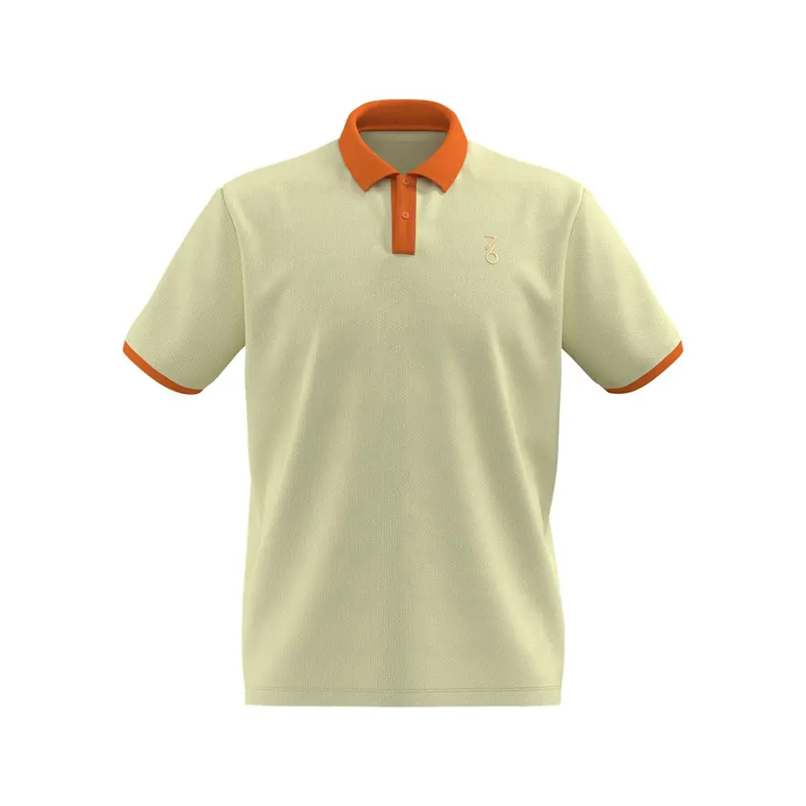 Мужское поло 7/6 Andy Polo Cream/Orange