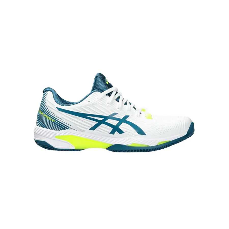 Теннисные кроссовки Asics Gel-Solution Speed FF 2 Clay White/Restful Teal