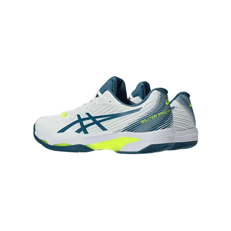 Теннисные кроссовки Asics Gel-Solution Speed FF 2 Clay White/Restful Teal