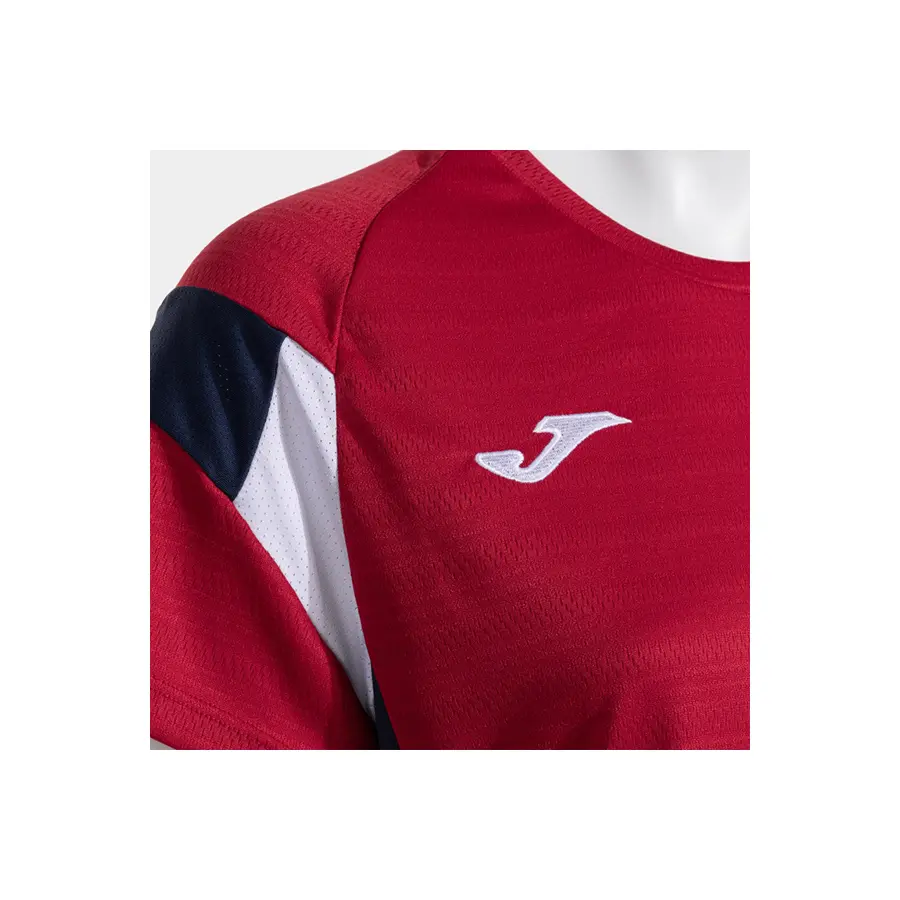Женская футболка Joma Montreal Red/Dark Navy