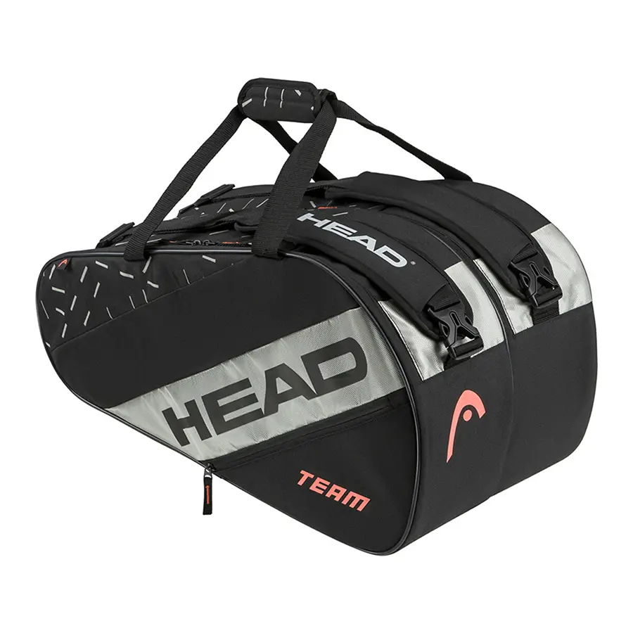 Сумка для падел Head Team L Black/Silver