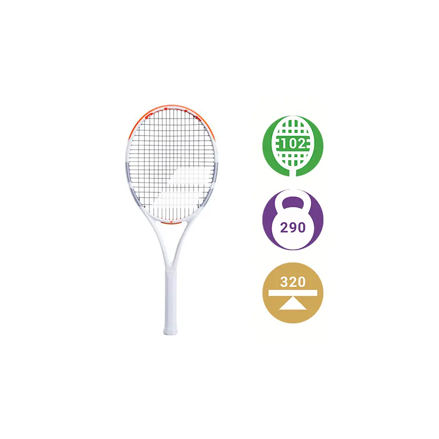 Теннисная ракетка Babolat Evo Strike White/Red/Grey