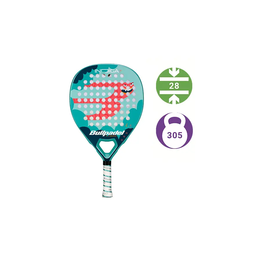 Юниорская ракетка для падел Bullpadel Indiga Girl (2026)
