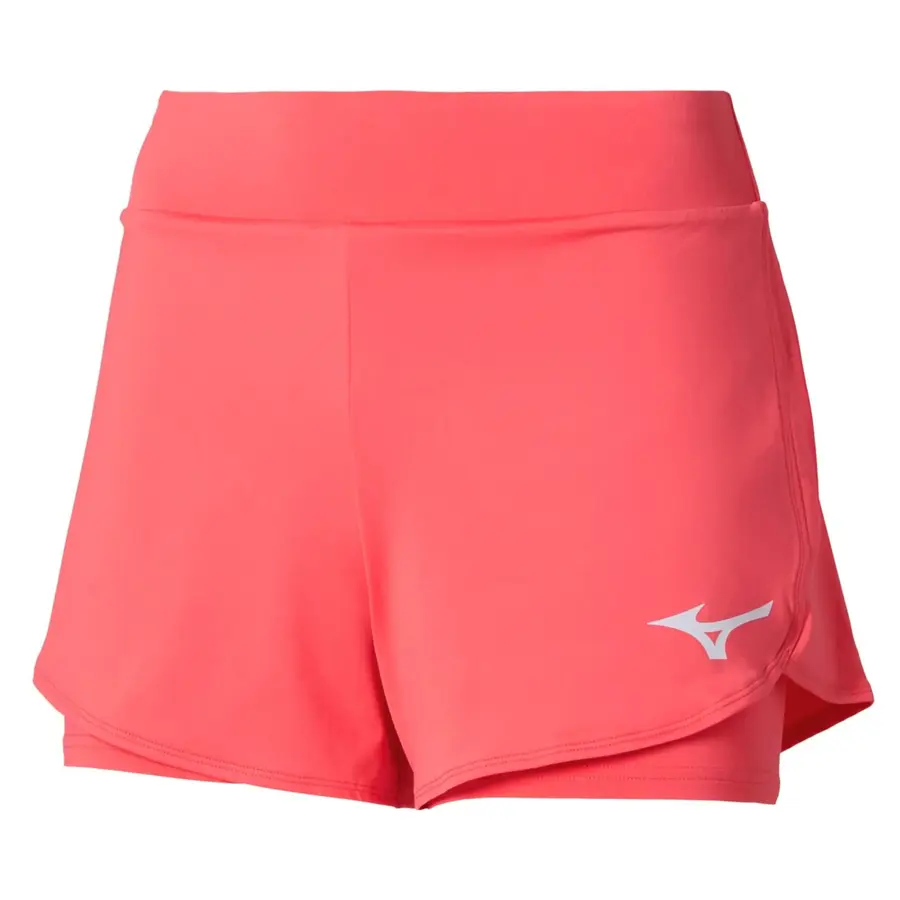 Женские шорты Mizuno Flex Short White Calypso Coral