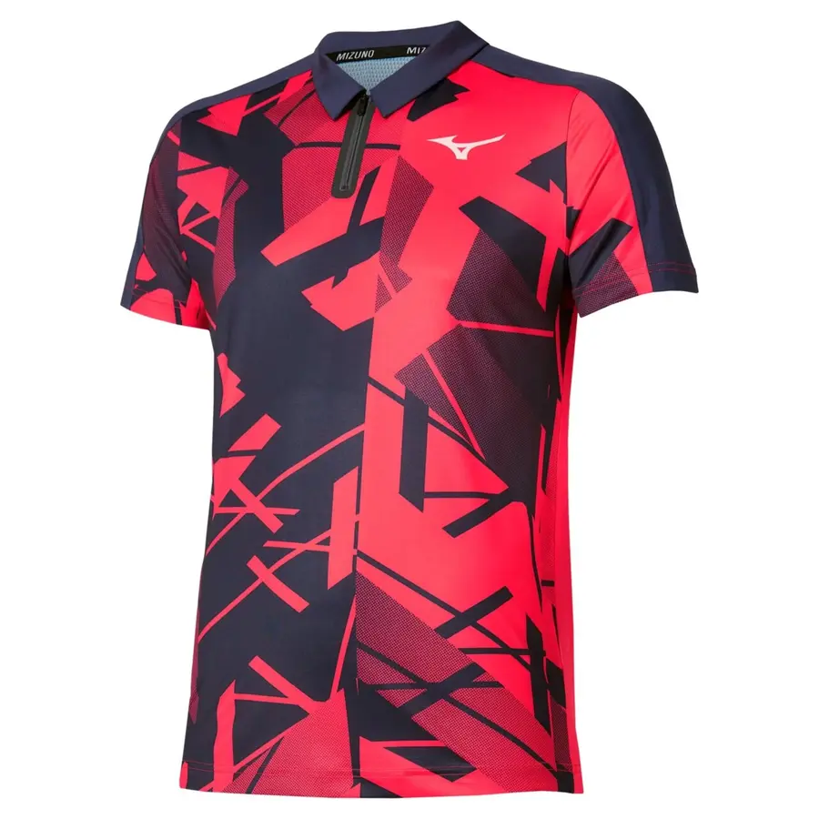 Поло Mizuno Daybreakers Shadow Vibrant Red