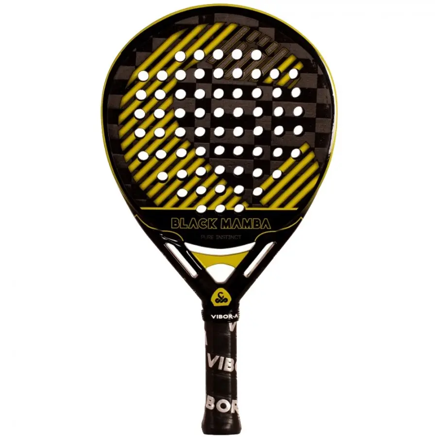 Ракетка для падел Vibor-A Black Mamba Evo Pro Black (2026)
