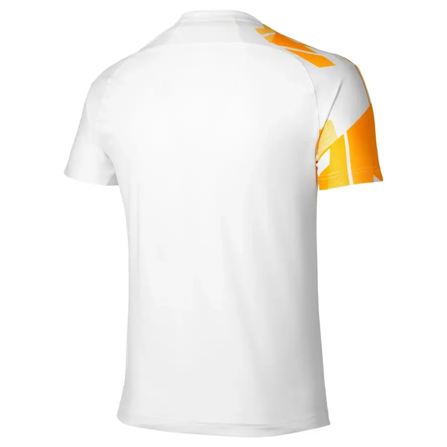 Футболка Mizuno Daybreakers Shadow White/Citrus