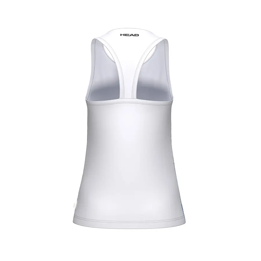 Топ Head Agility White/Orange/Blue