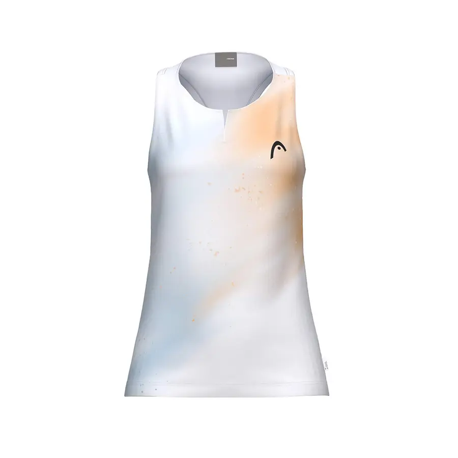 Топ Head Agility White/Orange/Blue