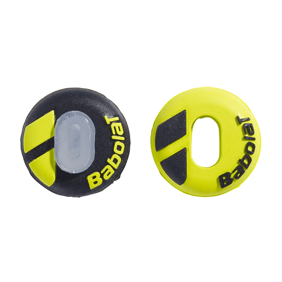 Виброгасители Babolat Custom Damp Black/Yellow 2 штуки
