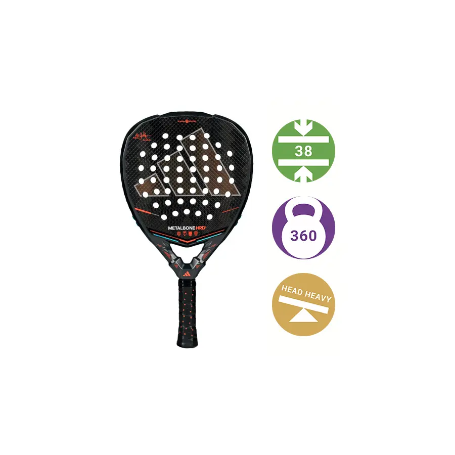 Ракетка для падел Adidas Metalbone HRD+ 3.5 (2026)