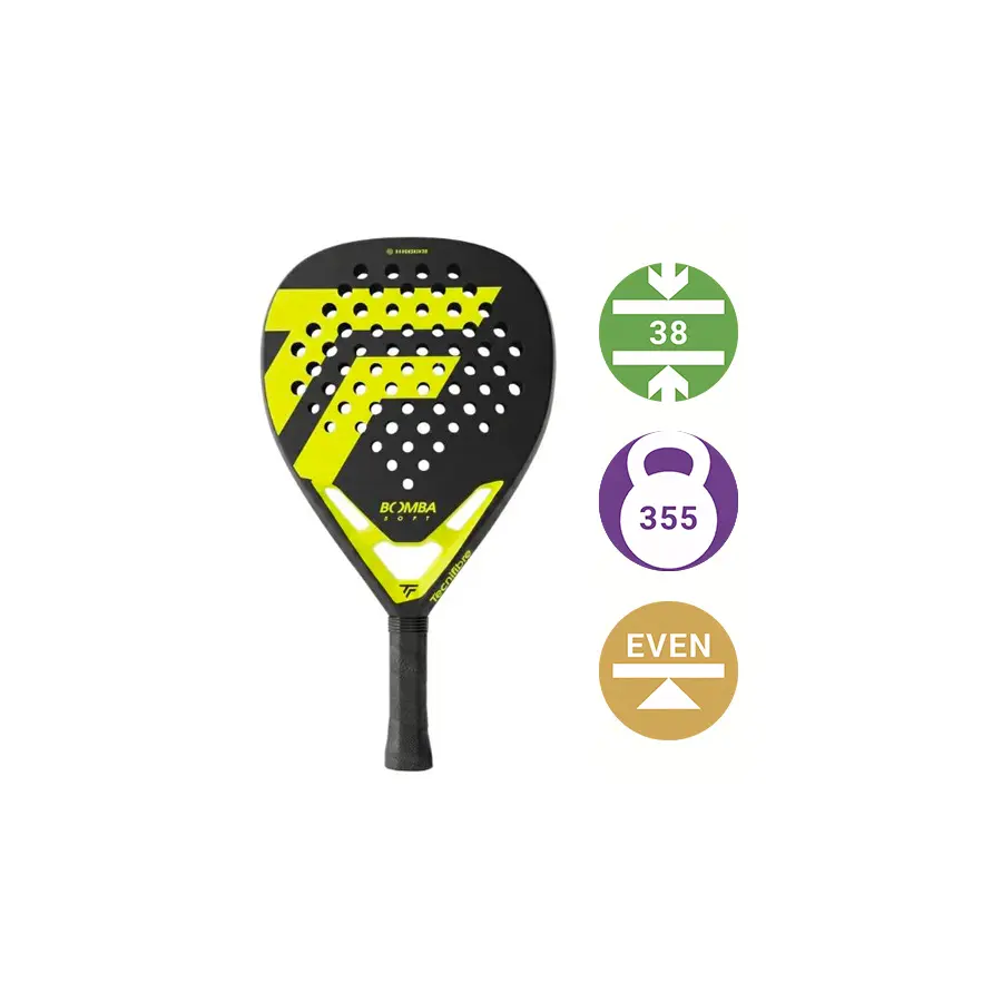 Ракетка для падел Tecnifibre Bomba Soft (2026)