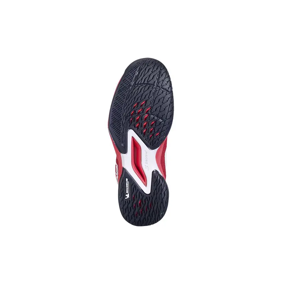Детские теннисные кроссовки Babolat Jet Mach 3 All Court Red/White