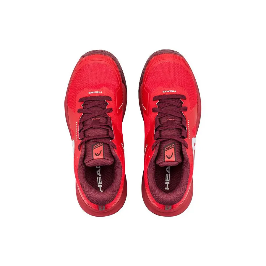 Детские теннисные кроссовки Head Sprint Pro 4.0 Dark Red