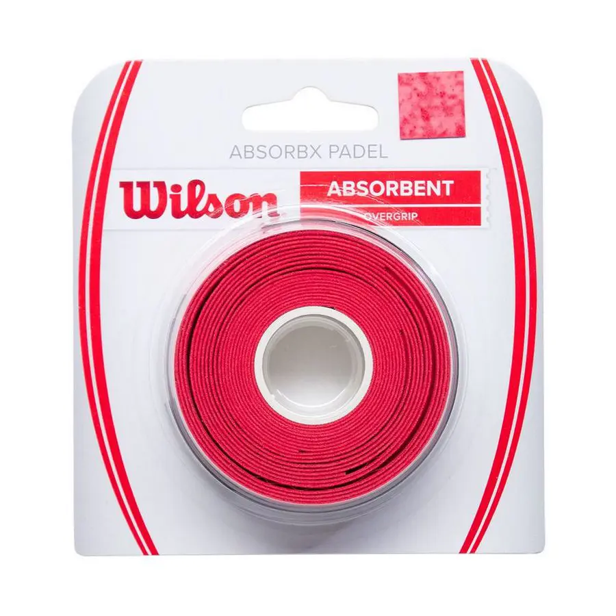Намотка для падел Wilson Absorbx Red 3 штуки