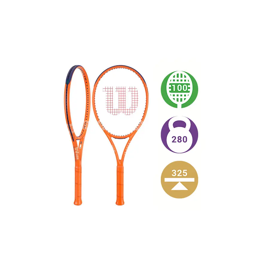 Теннисная ракетка Wilson Ultra 100L V5 Roland Garros (2026)