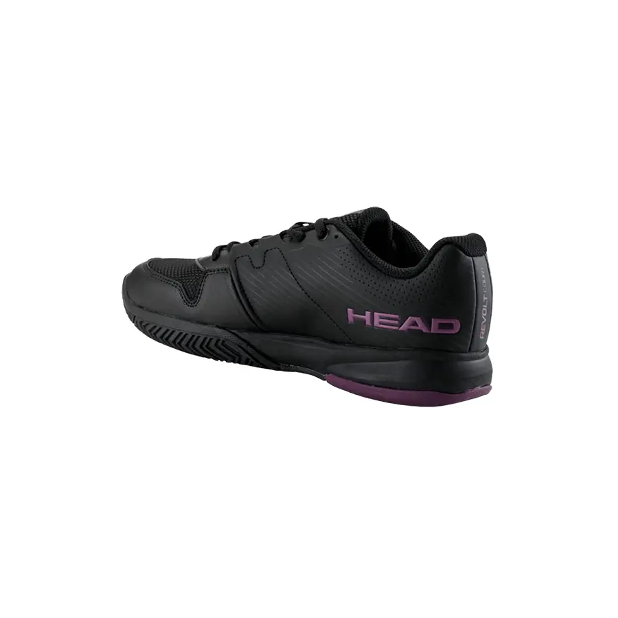 Теннисные кроссовки Head Revolt Court Women Black/Plum