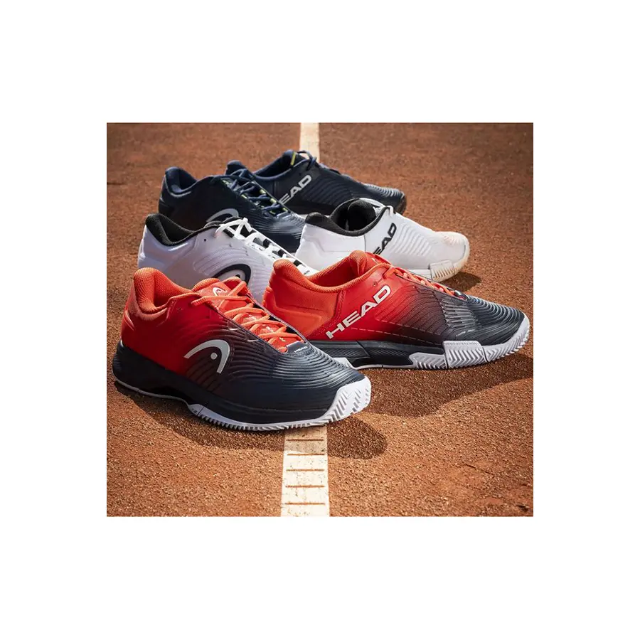 Теннисные кроссовки Head Revolt Pro 4.5 Clay Men Dark Blue/Red
