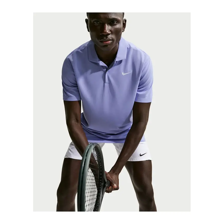 Поло Nike Court Dri-Fit Light Thistle/White