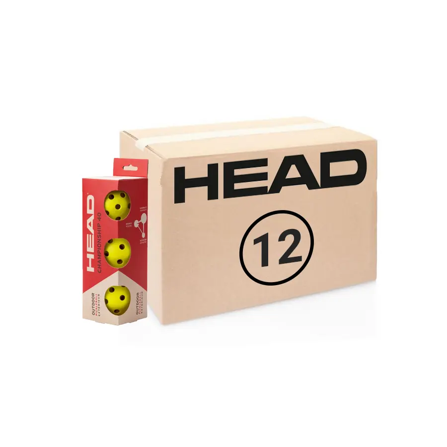 Мячи для пиклбола Head Championship 26 36 мячей (12 х 3)