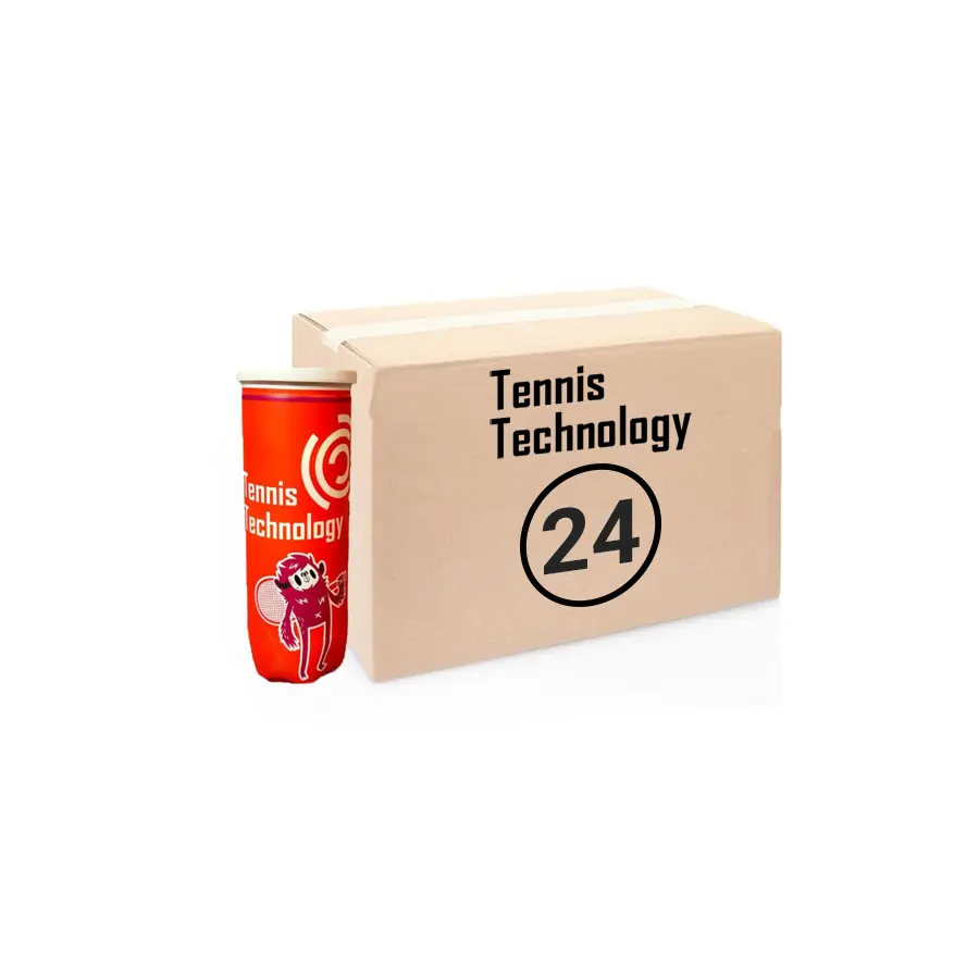 Теннисные мячи Tennis Technology Stage Orange 72 мяча (24 x 3)