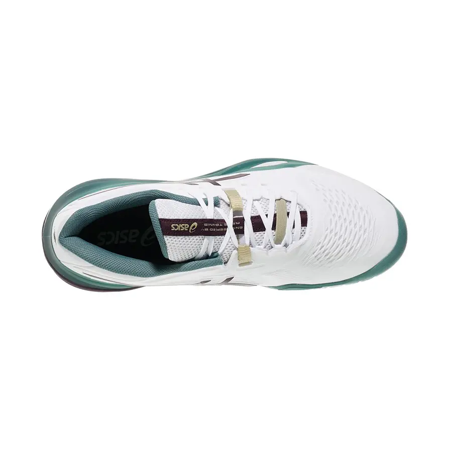 Теннисные кроссовки Asics Gel-Resolution X White/Dark Aubergine