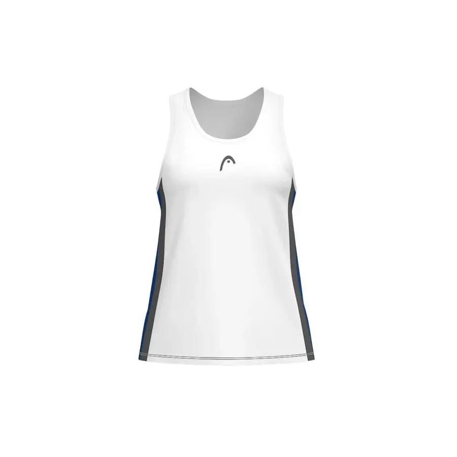 Юниорский топ Head Club 25 Girls Royal/White