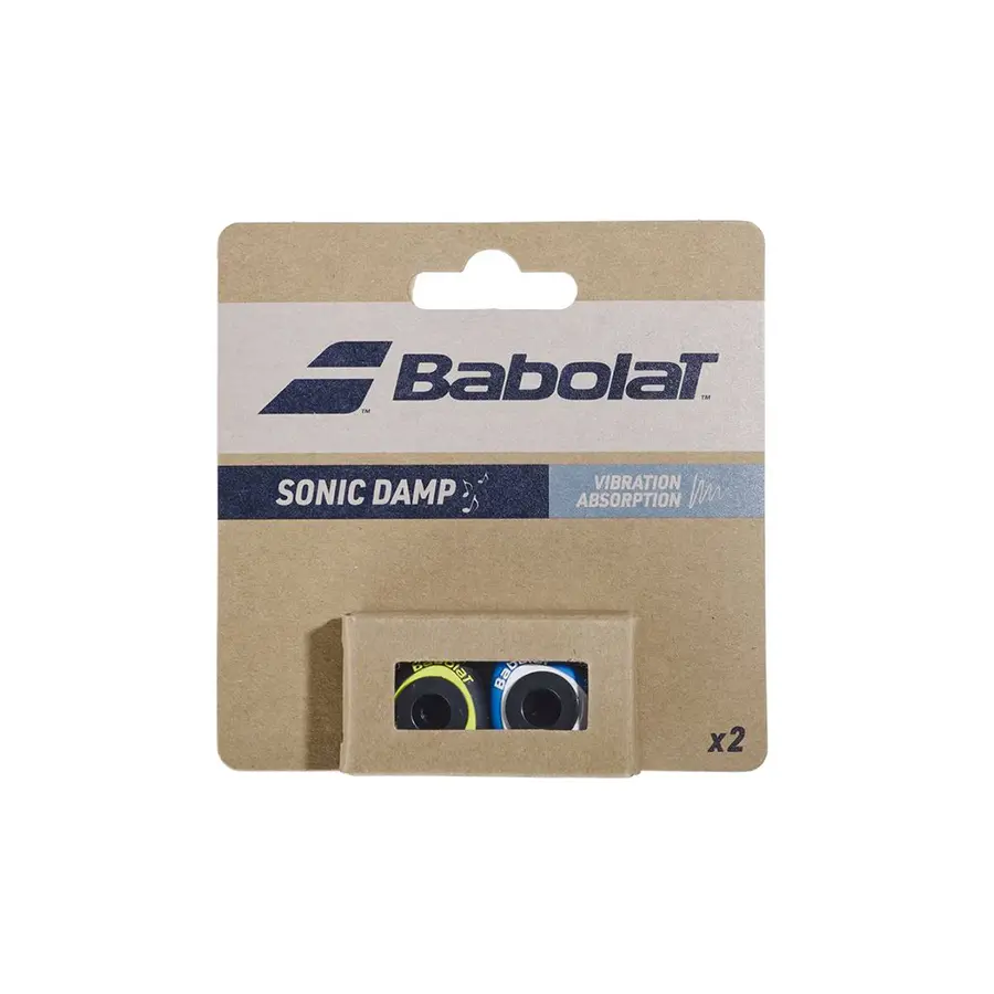 Виброгаситель Babolat Sonic Damp Blue/Yellow 2 штуки