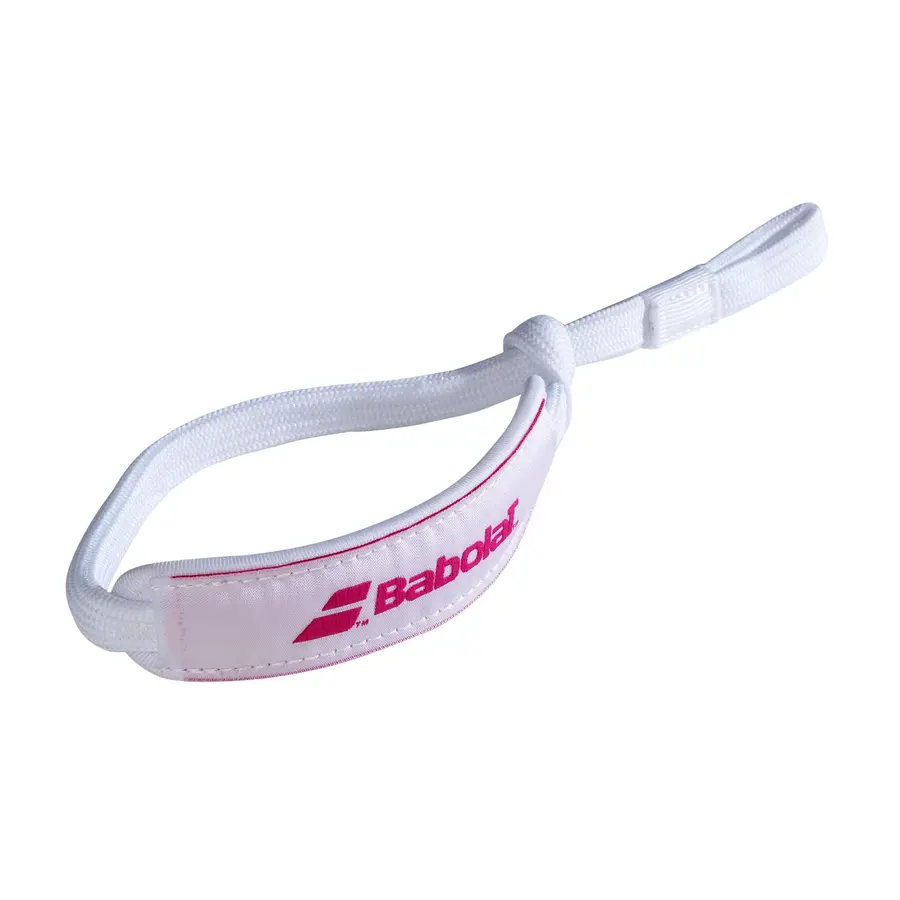 Шнур для падел ракетки Babolat Wrist Strap White/Pink