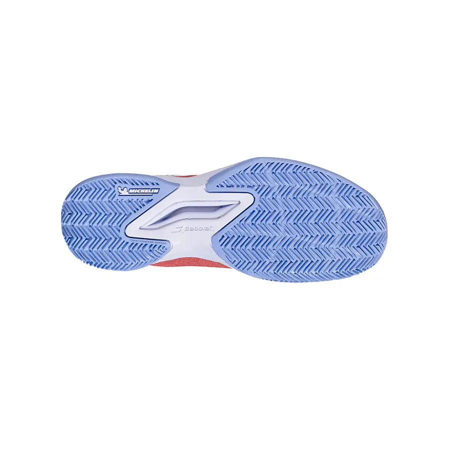 Детские теннисные кроссовки Babolat Jet Mach 3 Clay Court Orange