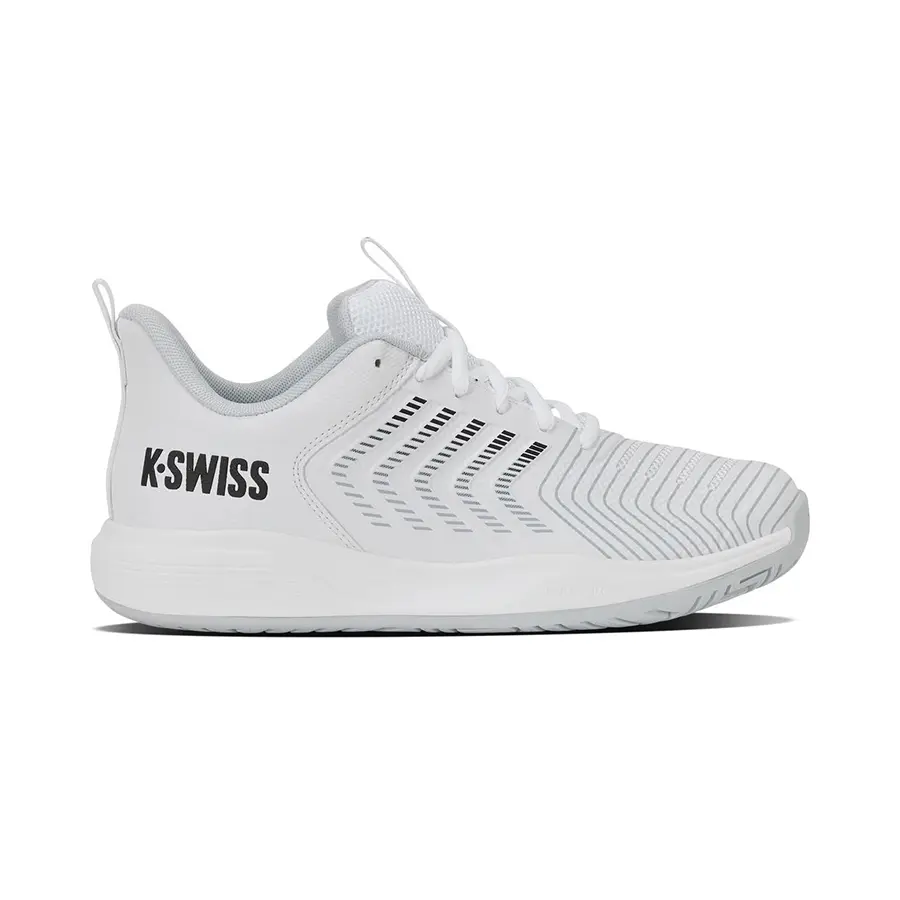 Детские теннисные кроссовки K-Swiss Ultrashot Light White/Grey/Black