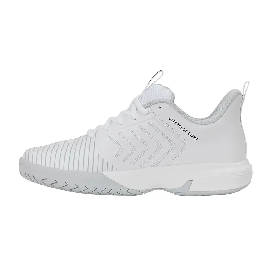 Детские теннисные кроссовки K-Swiss Ultrashot Light White/Grey/Black