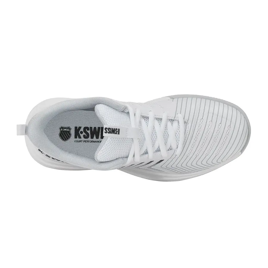 Детские теннисные кроссовки K-Swiss Ultrashot Light White/Grey/Black
